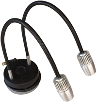 EcoPHOT LED series - dual gooseneck compact laboratory illuminator