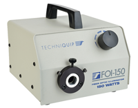  Techniquip Fiber Optic LIGHT SOURCES  FOI-150 Series; Industry standard 150 watt (FOI-150) halogen illuminator. Very high reliability with over 300,000 sold.  Made in USA by Techniquip.