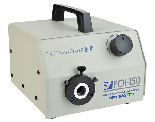 Techniquip FOI-150 PowerCube 150 watt halogen fiber optic illuminator - the World Standard - Made in USA