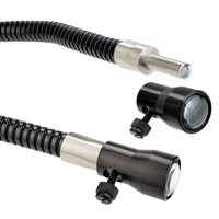 Techniquip FIBER LIGHT GUIDES  Flexible and Gooseneck; fiber optic 

light guides in all diameters and lengths. Choose from flexible, armored, or sta-put sheathing options. Made in USA by 

Techniquip.