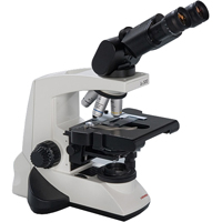 LABOMED Lx500 Research grade microscope  Ergonomic models. Available options include: phase contrast, epi-fluorescence, POL, darkfield, camera port for digital camera.