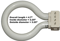 Microlite FL100, FL150, FS150, Olympus 8S312, 8S313, Nikon 83361, Swift LF72 fluorescent replacement lamps