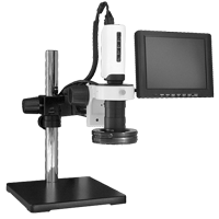 Macro zoom inspection system with Proline 40 LED ring