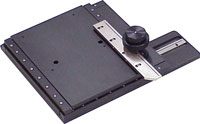CUSTOM STAGES – Mechanical and motorized XY stages up to 18 inch travel, transmitted, reflected, wafer and mask holders