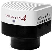  LUMENERA Infinity 4  USB 2.0 Interface  10.7 megapixel using the highest quality Kodak KAI-11002 large 35mm format CCD sensor. Designed for the finest high resolution color or monochrome images. Color (4-11c) or monochrome (4-11m)