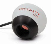 LUMENERA Infinity Lite  1.5 megapixel CMOS microscope camera for educational and student camera requirements. Low cost, high quality and performance digital microscope camera.