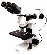 Meiji MT7500 Microscope- Brightfield reflected and transmitted light with 4”x4” stage. Lifetime warranty.