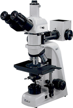 Meiji MT8500 Microscope - Brightfield / darkfield reflected and transmitted light metallurgical microscope for semiconductor and general metallurgical requirements. Lifetime warranty.