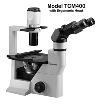 LABOMED TCM400 INVERTED Phase contrast microscope – ergonomic cell culture microscope, IVF microscope, in-vitro fertilization microscope, ICSI microscope, Intracytolasmic sperm injection microscope 